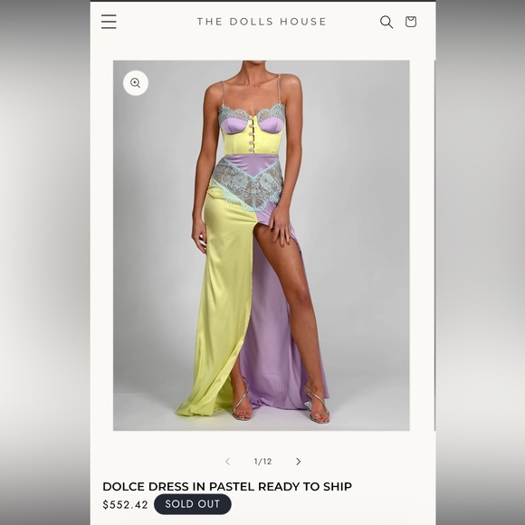 The Dolls House Fashiom Dresses & Skirts - The Dolls House Fashion Gown